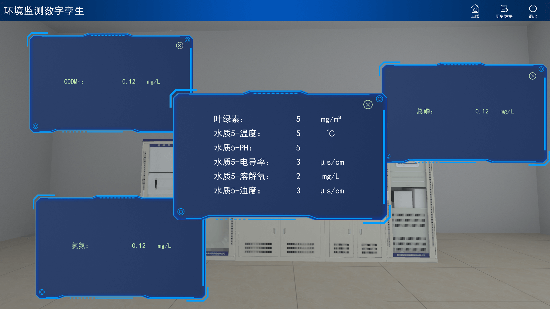 環境監測數字孿生